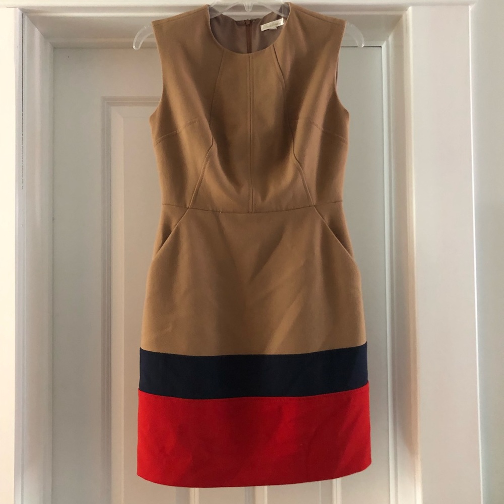 Shoshanna Color-block Sheath Dress